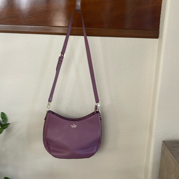 Kate Spade Oakwood Street Pebbled Leather Hobo Crossbody Bag - Picture 1 of 16
